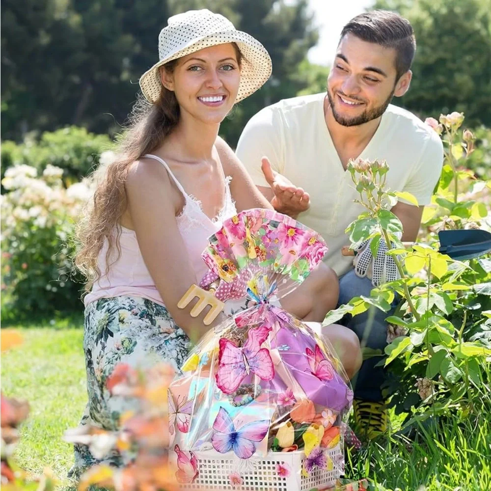 30 pcs of Floral Butterfly Party Favor Bags